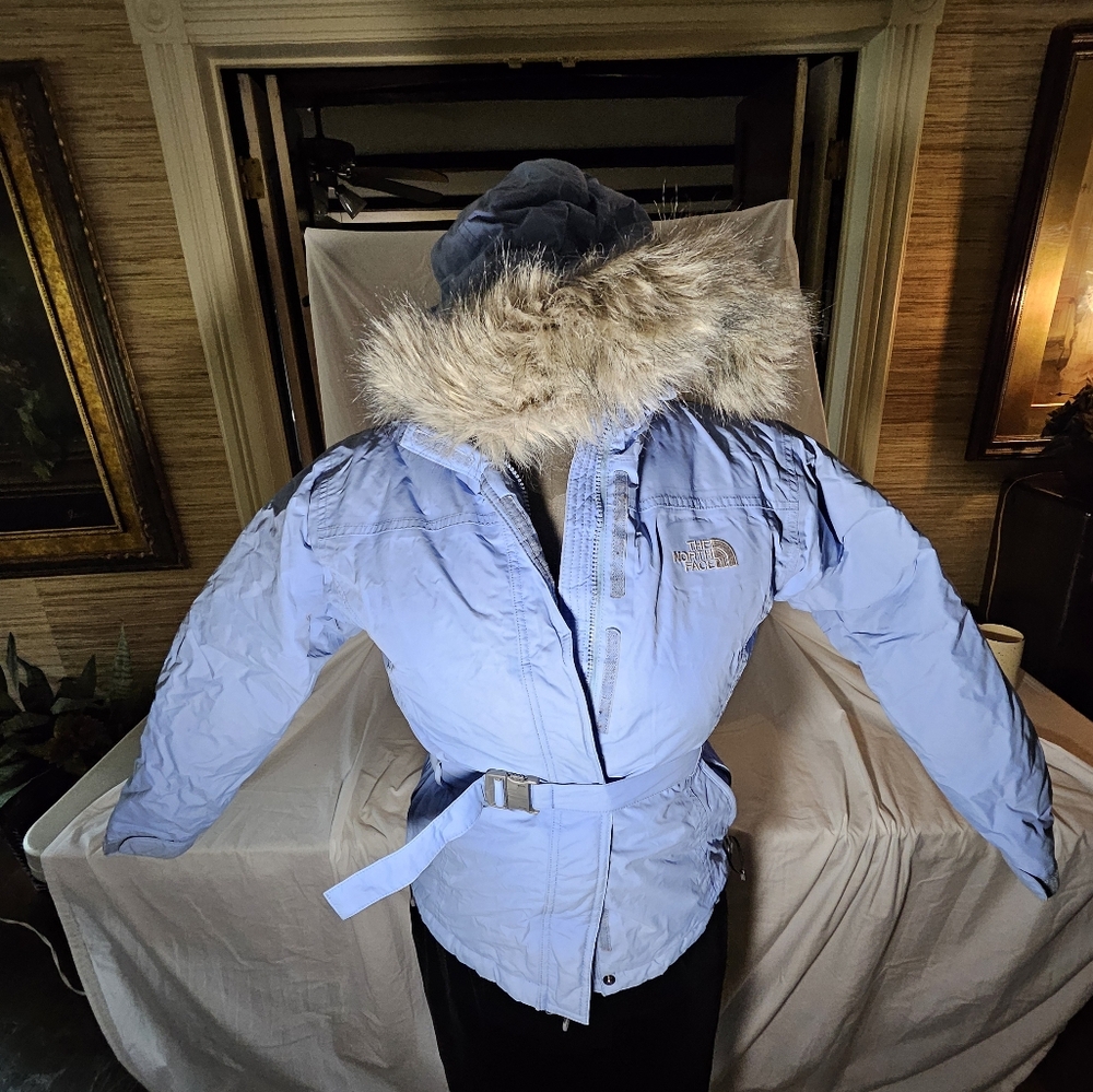 Children's Medium North Face ski jacket and pants
